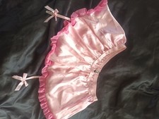 Pink silky skirt for sale  SOLIHULL
