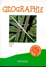 Geographie cm2. cahier d'occasion  France