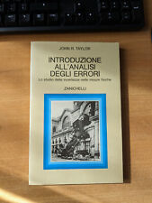 introduzione all analisi degli errori taylor usato introduzione all analisi degli errori taylor usato Pavia