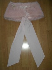 Stola kunstfell rosa gebraucht kaufen  München