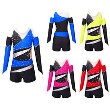 Conjunto de roupas infantis femininas de strass roupas de dança manga comprida macias comprar usado  Enviando para Brazil