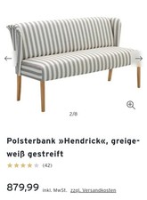 Polsterbank hendrik tchibo gebraucht kaufen  Niestetal