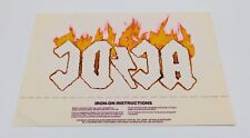 AC/DC Vol 1 Caixa Original RARO Iron-On Transferência Do AC/DC Vol 1 Caixa Conjunto OOP comprar usado  Enviando para Brazil