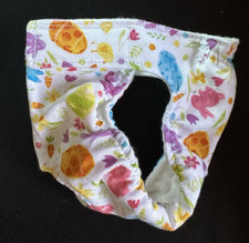 Calça lavável fralda para cachorro fêmea cachorro animal de estimação roupa íntima sanitária COELHINHOS DA PÁSCOA XXS comprar usado  Enviando para Brazil