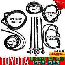 Para 1978-83 Toyota Hilux Pickup DLX SR5 22R Weatherstrip conjunto completo de borracha x10 comprar usado  Enviando para Brazil