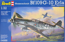 Revell escala 1/32 Bf109G-10 Erla Bubi Hartmann #04888 com aftermarket comprar usado  Enviando para Brazil