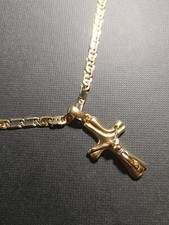 Collana con crocifisso usato  Roma