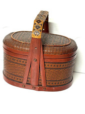 Vtg woven wicker for sale  Ridgecrest