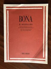 Bona solfeggio ed. usato  Napoli