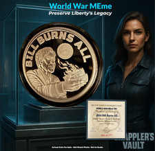 SEM RESERVA! Silver Shield MEme #81 🔥 2024 Bill Burns All 🔥 Cunhagem baixa comprar usado SEM RESERVA! Silver Shield MEme #81 🔥 2024 Bill Burns All 🔥 Cunhagem baixa comprar usado  Enviando para Brazil