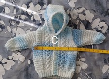 Hand knitted baby for sale  LEEDS