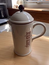 Chocolatière ceramic hot for sale  CARLUKE
