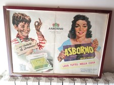 Sapone asborno pubblicità usato  Bologna