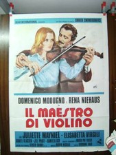 Maestro violino manifesto usato  Italia