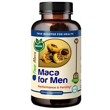 Suplemento masculino TrueMed maca 60 cápsulas vegetais para saúde reprodutiva comprar usado  Enviando para Brazil