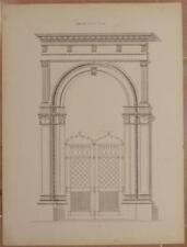 Litografia ingeneria architett usato  Foligno