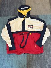 Jaqueta Vintage Tommy Hilfiger Jogos Internacionais EUA Meio Zíper Grande Logotipo LRG Rara comprar usado  Enviando para Brazil