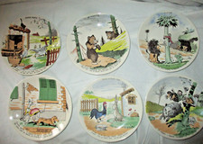 Serie assiettes humoristiques d'occasion  Cagnac-les-Mines
