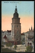 Widokówka Kraków, Wieza Ratuszowa  na sprzedaż  Wysyłka do Poland