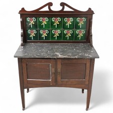 Victorian walnut washstand for sale  DRIFFIELD
