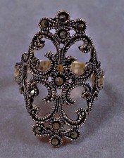 Ancienne bague marquise d'occasion  Monistrol-sur-Loire