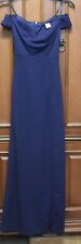 Vestido longo fora do ombro B DARLIN. Juniors 1/2 azul NOVO comprar usado Vestido longo fora do ombro B DARLIN. Juniors 1/2 azul NOVO comprar usado  Enviando para Brazil