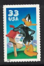 Scott 3306a - Pato Lucas, Looney Tunes - Estampillada sin montar o nunca montada (S/A) 33c 1999 - Como nuevo - Warner Bros. segunda mano  Embacar hacia Argentina