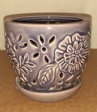 Purple floral pierced for sale  Altoona