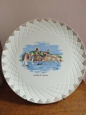 Assiette porcelaine decor d'occasion  Cannes