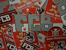 Bayern münchen aufkleber gebraucht kaufen  Dietramszell