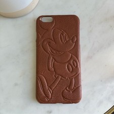 Capa protetora telefone Mickey Mouse iPhone 6s couro simulado D-Tech parques da Disney, usado comprar usado  Enviando para Brazil