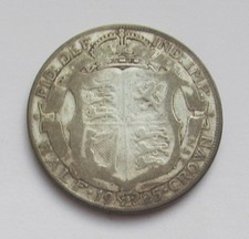 George V 1925 prata meia coroa - boa moeda de enchimento para data de cunhagem baixa comprar usado  Enviando para Brazil