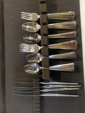ROGERS CUTLERY CO -Lote de cubiertos de acero inoxidable 50 piezas tenedores cucharas cuchillos segunda mano  Embacar hacia Mexico