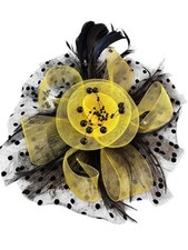 Black yellow feather for sale  Crestview
