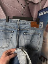 Calça jeans Edwin vintage feita no Japão selvedge reta tamanho 34x32 comprar usado  Enviando para Brazil