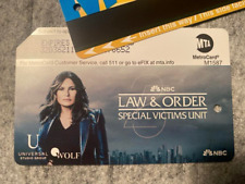 Law & Order: SVU 25º Aniversário NYC Metrocard Olivia Benson - Mariska Hargitay comprar usado  Enviando para Brazil