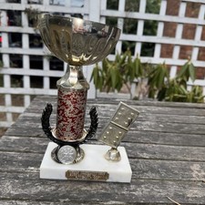 Vintage trophy dominoes for sale  WARWICK