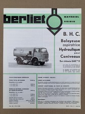 Brochure berliet matériel d'occasion  Villers-lès-Nancy