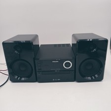 Micro sistema de música PHILIPS BTM2180/37 preto Bluetooth/MP3/USB FM testado funciona, usado comprar usado  Enviando para Brazil