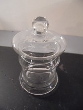 Pot couvercle verre d'occasion  Ver-sur-Launette