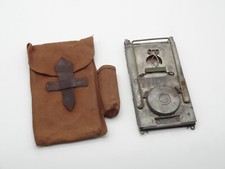 Lanterna dobrável militar fina vintage original Segunda Guerra Mundial exército suíço + bolsa de lona 1940 comprar usado  Enviando para Brazil