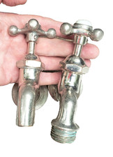 Vintage pair chrome for sale  Stoneham