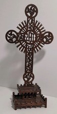 Crucifix bois croix d'occasion  Bourg-Saint-Andéol