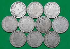 Ten liberty nickels for sale  Brookfield