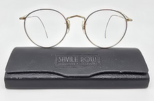 Armação de óculos Savile Row Panto Curl ouro 14 KT RG com estojo Inglaterra 47-20-155 comprar usado  Enviando para Brazil