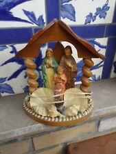 Crèche lumineuse vierge d'occasion  France