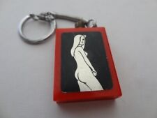 Chaveiro vintage sexy lady match striker isqueiro, usado comprar usado  Enviando para Brazil