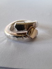 Ring 925 gehämmert gebraucht kaufen  Rendsburg
