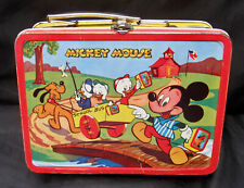Lancheira Vintage Mickey Mouse & Donald - 1ª Caixa Disney (KEY 1954) C-8 Incrível! comprar usado  Enviando para Brazil