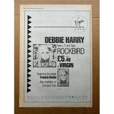 Debbie harry rockbird for sale  CHESTERFIELD